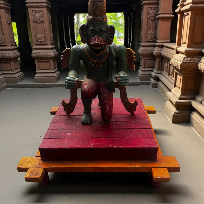 Wooden Hanuman – Graceful & Powerful Craftsmanship