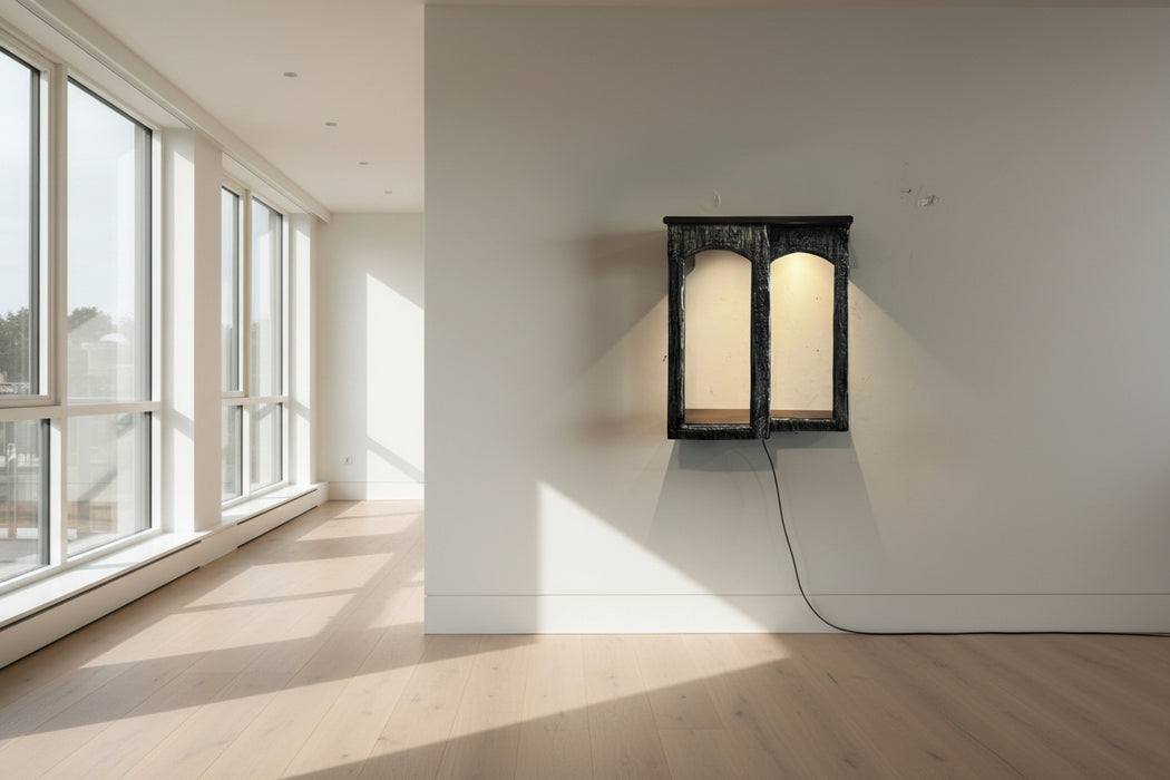 Overalapping Double Jharokha with Antique Frames and In built Light : Haya 11