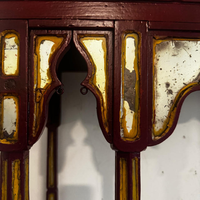 Vintage Jharokha / Mandir – Red and Gold Opulent Jharokha : Haya 6