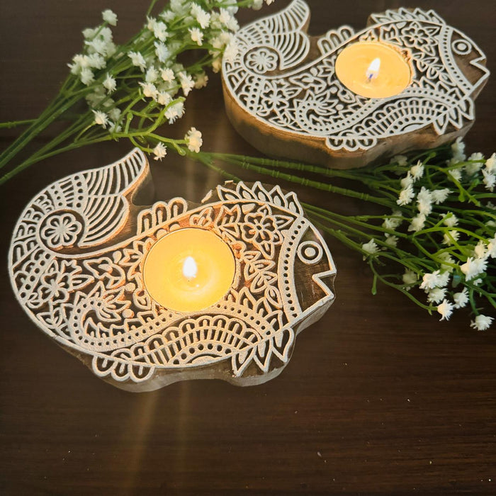 Fish shaped Diyas ( Set of 2 ) : Jyot 3