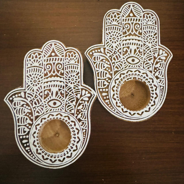 Hand shaped diyas ( Set of 2) : Jyot 5