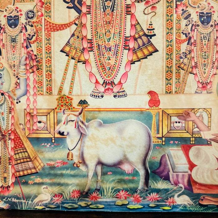 Srinathji Pichwai  Painting : Kalakriti 18