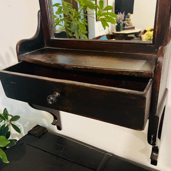 Kabina 1 ; Vintage Mirror  with drawer  ( 3 feet length )