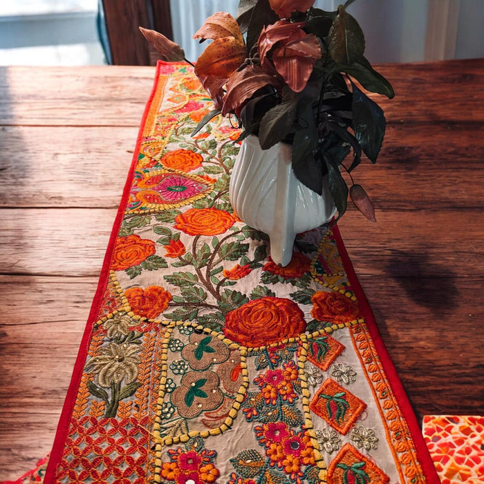 Embroidered Table Runner : Kasheeda 1