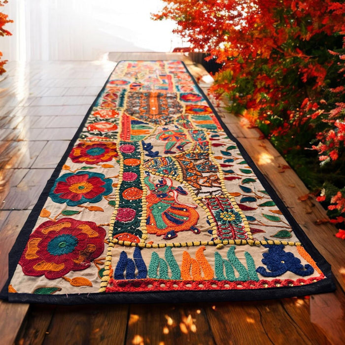 Embroidered table runner : Kasheeda 6