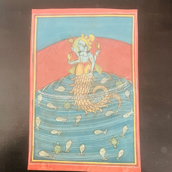 Matsya Avata ; Vishnu Painting