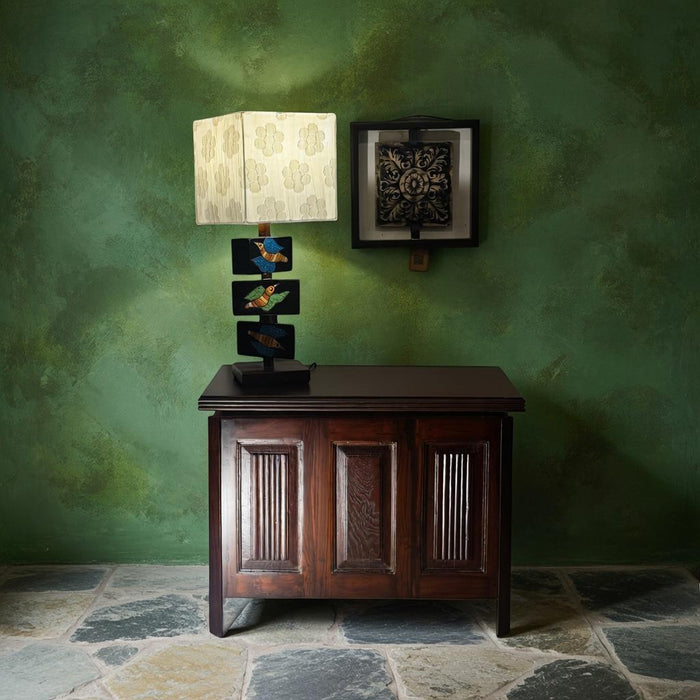 Antique Teak Wood Panelled Cabinet: Masooma 3