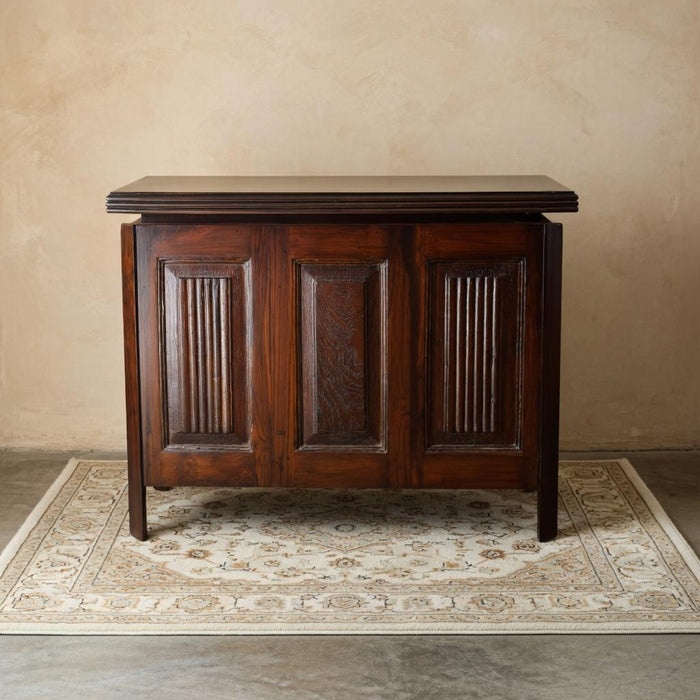Antique Teak Wood Panelled Cabinet: Masooma 3