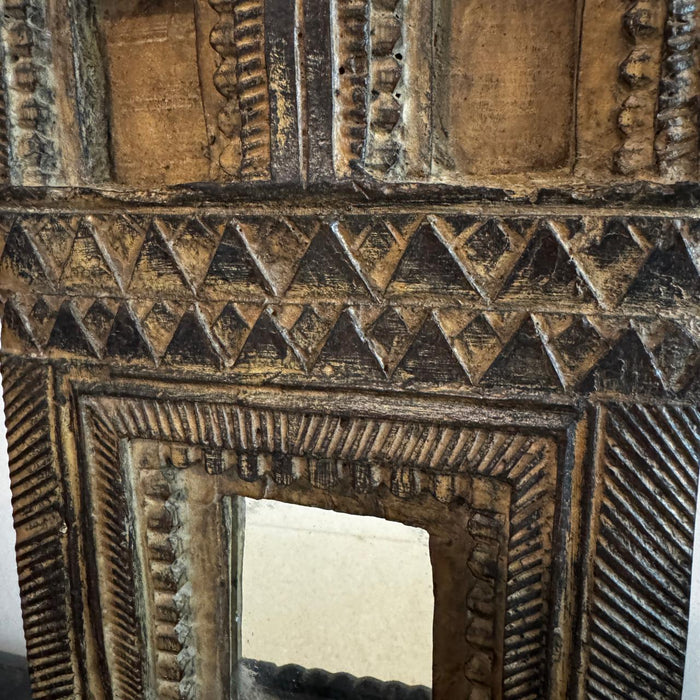 Wood and resin mirror-1