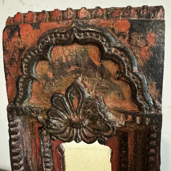 Wood and resin mirror-2