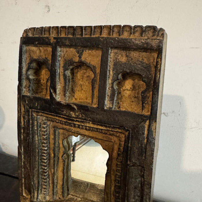 Wood and resin mirror-3
