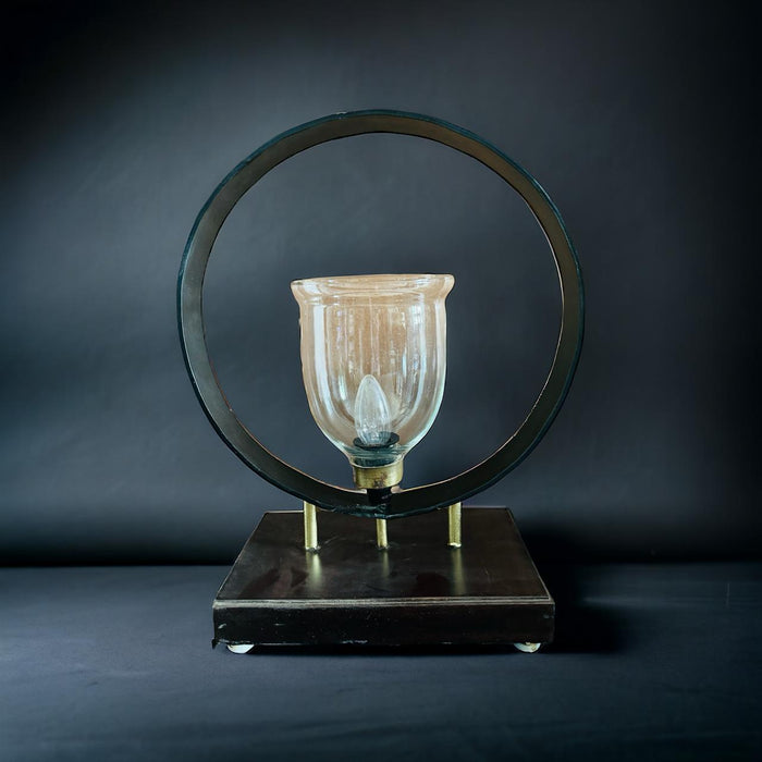 Metal and glass lamp : Noor 12