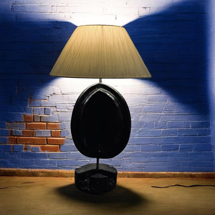 Wooden Lamp : Noor 40 ( Shade Included)