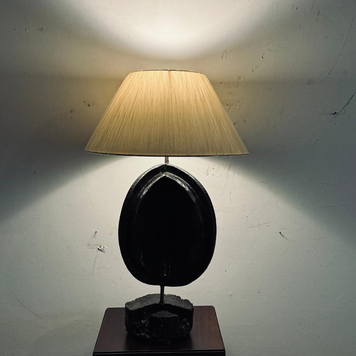 Wooden Lamp : Noor 40 ( Shade Included)