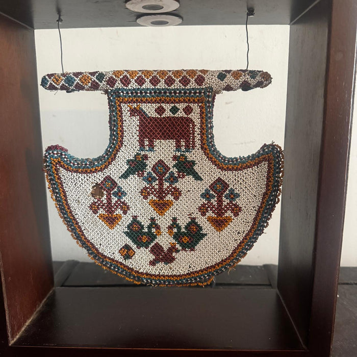 Bead Fan Lamp from Gujarat : Noor 4