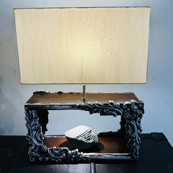Wooden lamp : Noor 1
