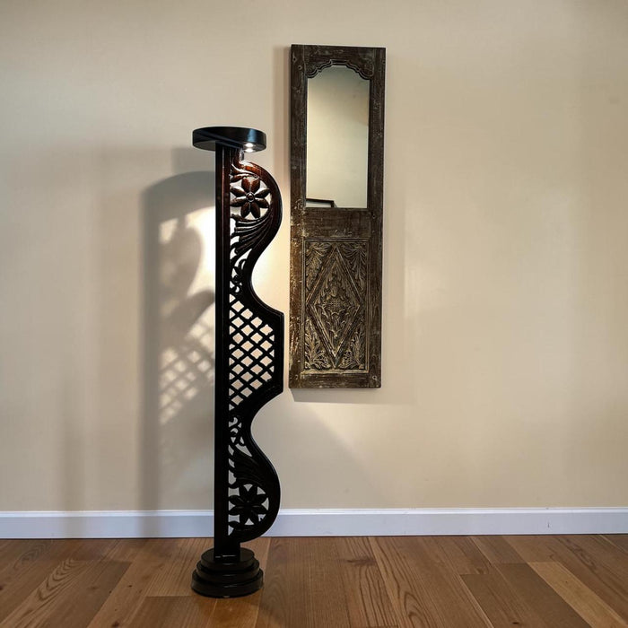 Rosewood Jali Lamp : Noor 49