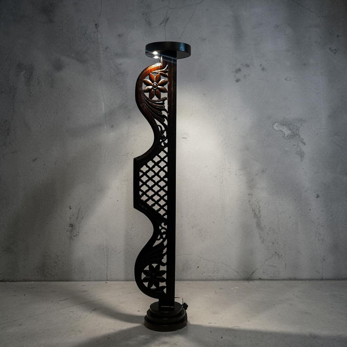 Rosewood Jali Lamp : Noor 49