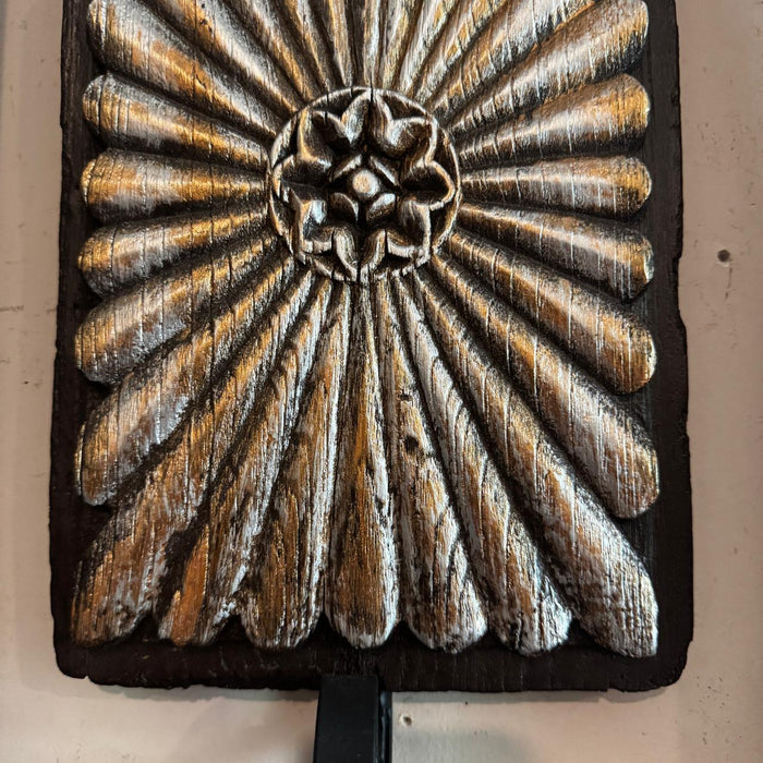 Framed Wooden Carving on Teak Wood Panel- Naksh 2