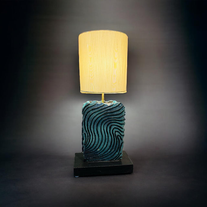 Ceramic lamp ; Noor 3  ( Shade Included)