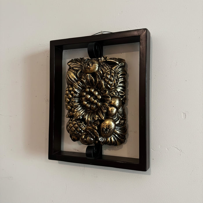 Framed Wooden Carving on Teak Wood Panel- Naksh 5