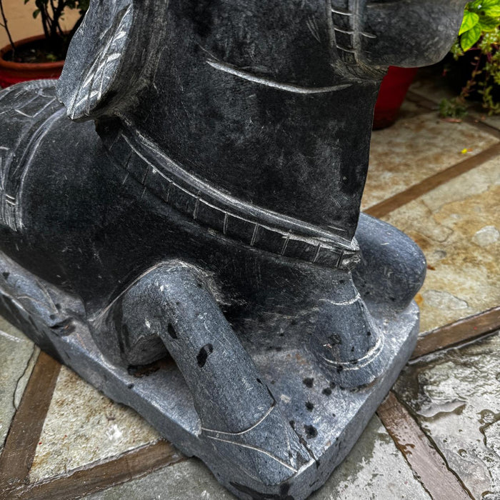 Black Granite Nandi – Symbol of Strength & Serenity : Murat 15