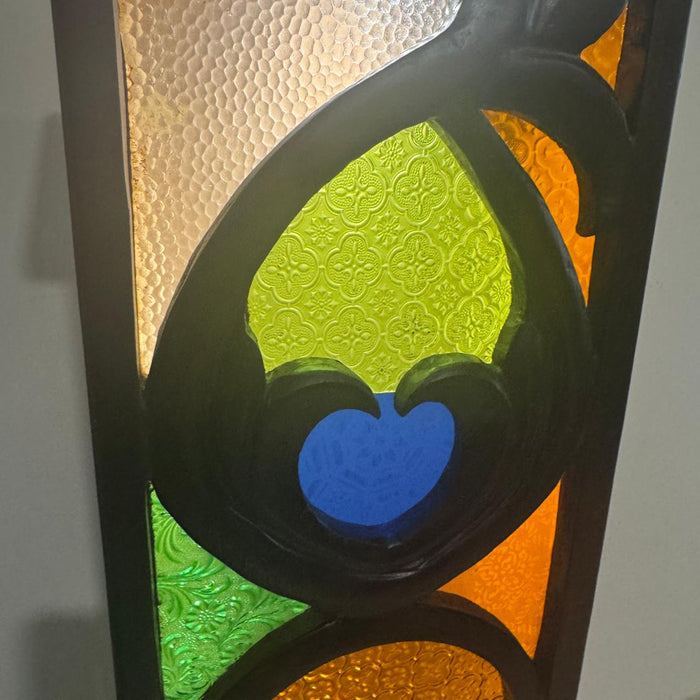 Tall Glass lamp : Noor 4