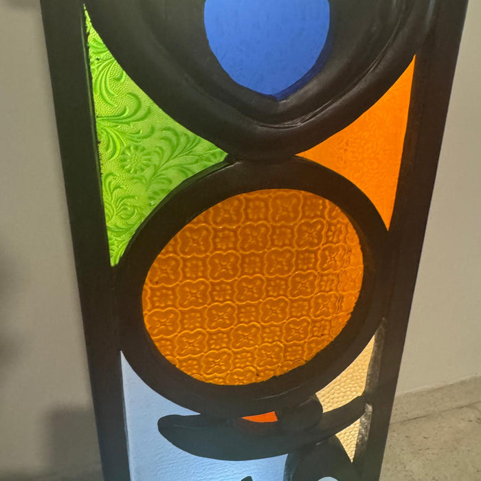 Tall Glass lamp : Noor 4