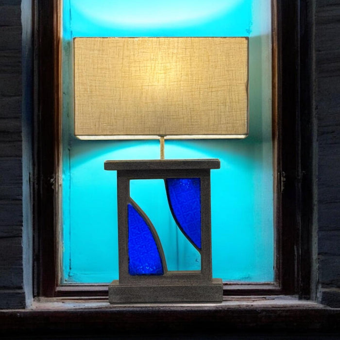 Glass panel Lamp : Noor 18 (Shade Included )