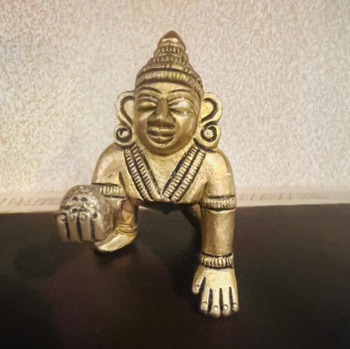 Pital 14 : Mithu Gopal Brass Statue