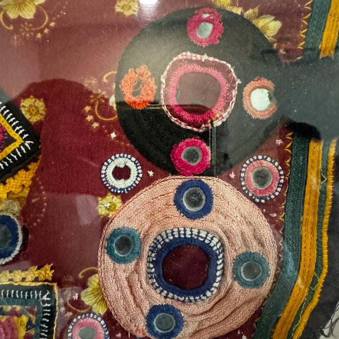 Framed Kutch Textile Art-1