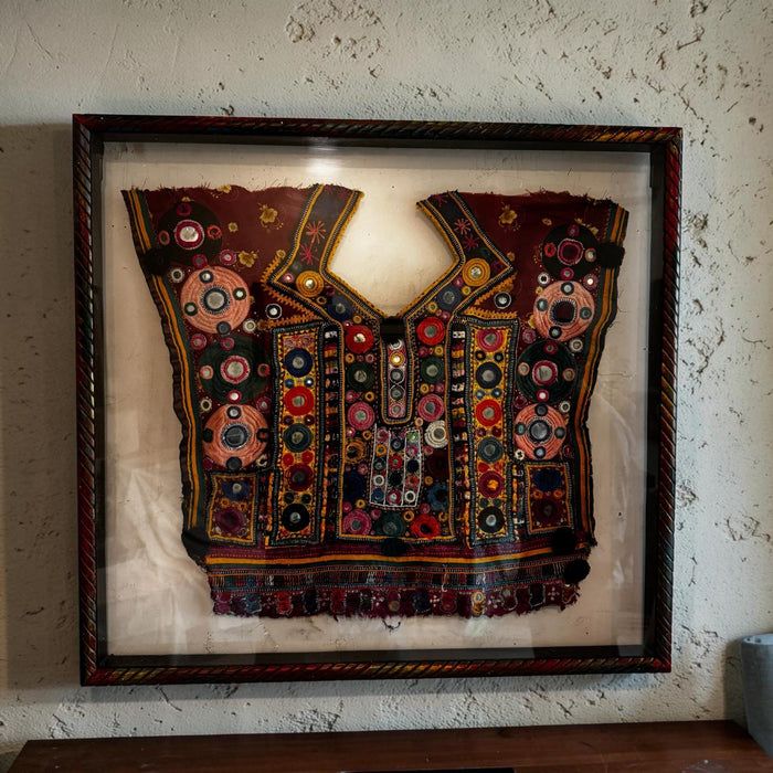 Framed Kutch Textile Art-1