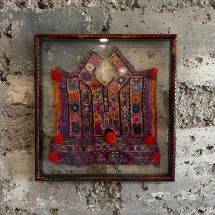 Framed Kutch Textile Art-2