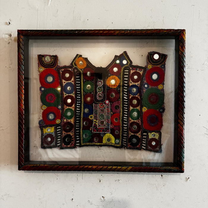 Framed Kutch Textile Art-3