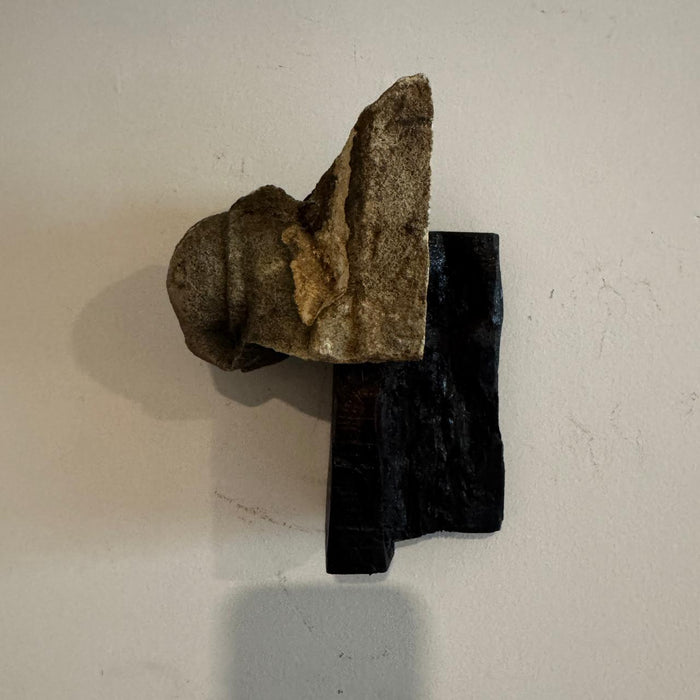 Vintage Carved Stone Panels – Art on Wood: Pashan 4