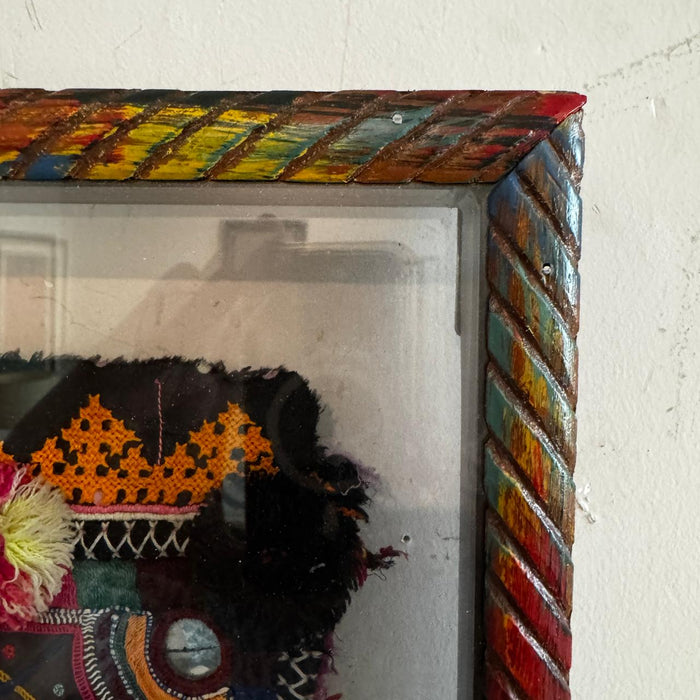 Framed Kutch Textile Art- 4