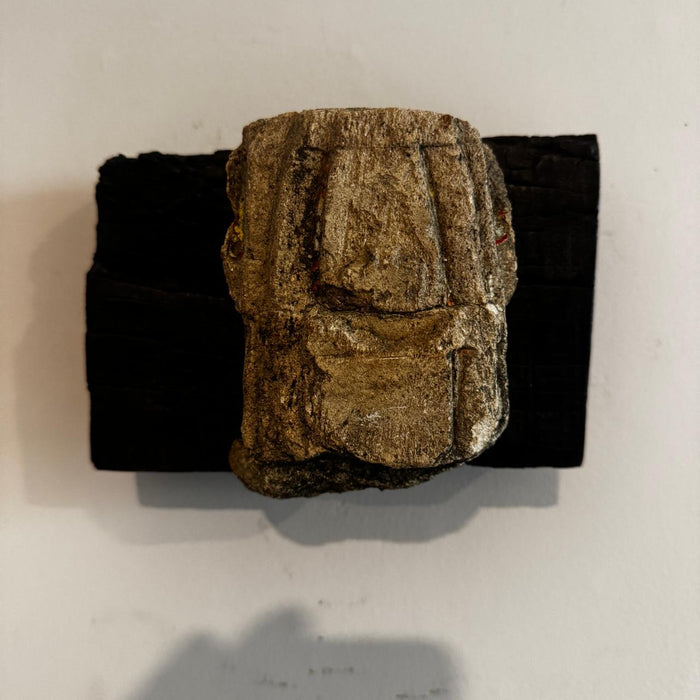 Vintage Carved Stone Panels – Art on Wood: Pashan 5