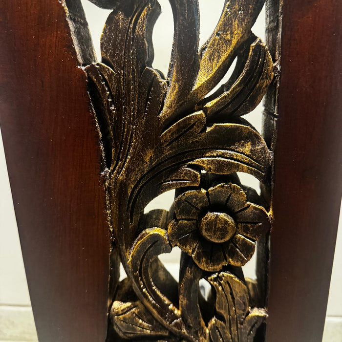 Vintage Carved Panel Pedestal : Ruhana 17