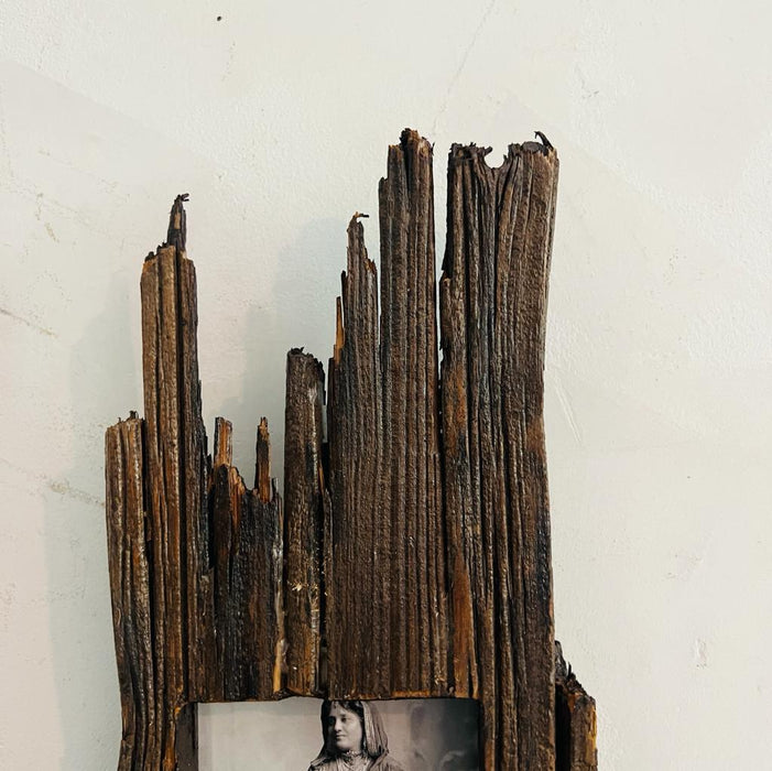 Rajwada - 1 -  Raw wood frame