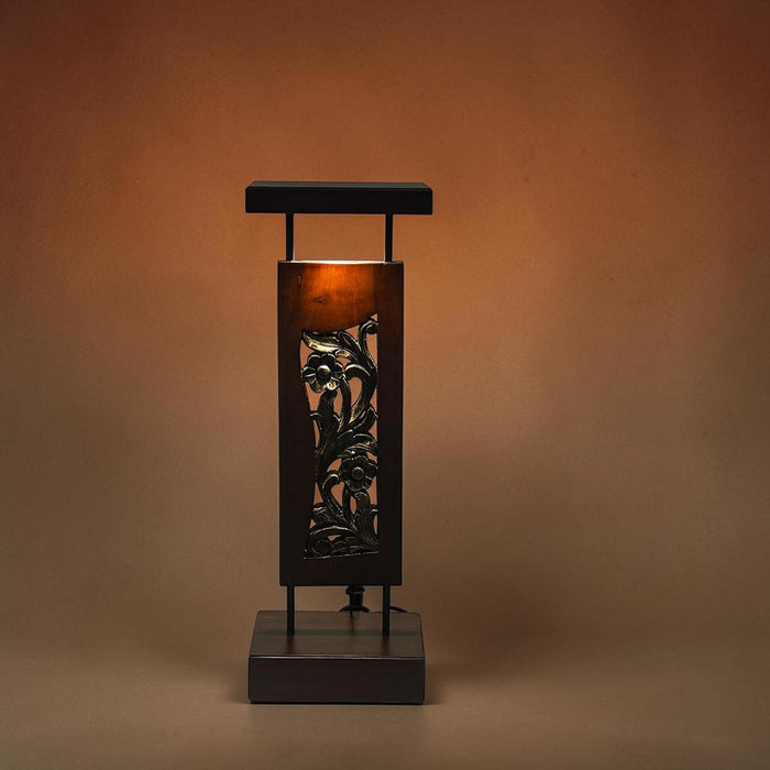 Vintage Carved Panel Pedestal : Ruhana 17
