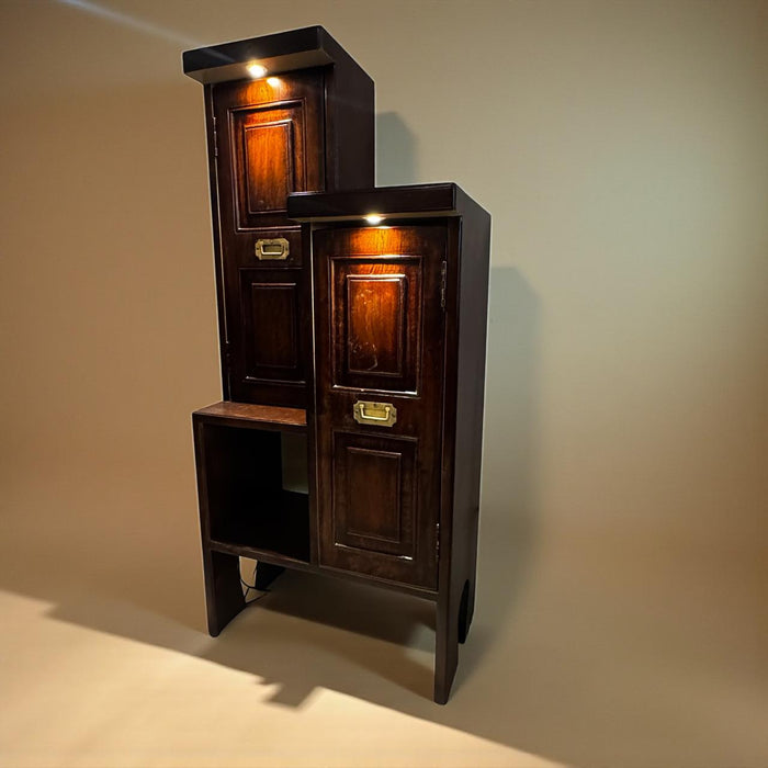 Two-Level Cabinet – Vintage Charm & Modern Utility : Shiza 1