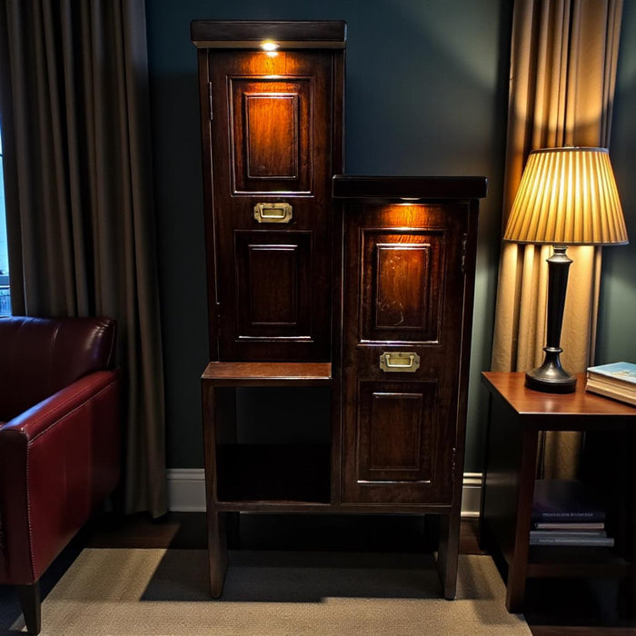 Two-Level Cabinet – Vintage Charm & Modern Utility : Shiza 1