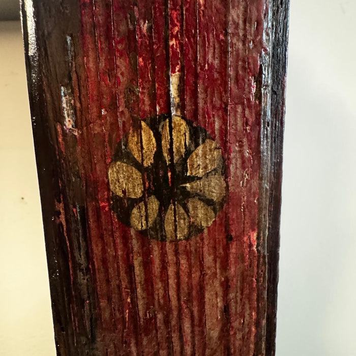 Antique Wooden Display Cabinet – Hand-Painted & Illuminated : Shiza 5