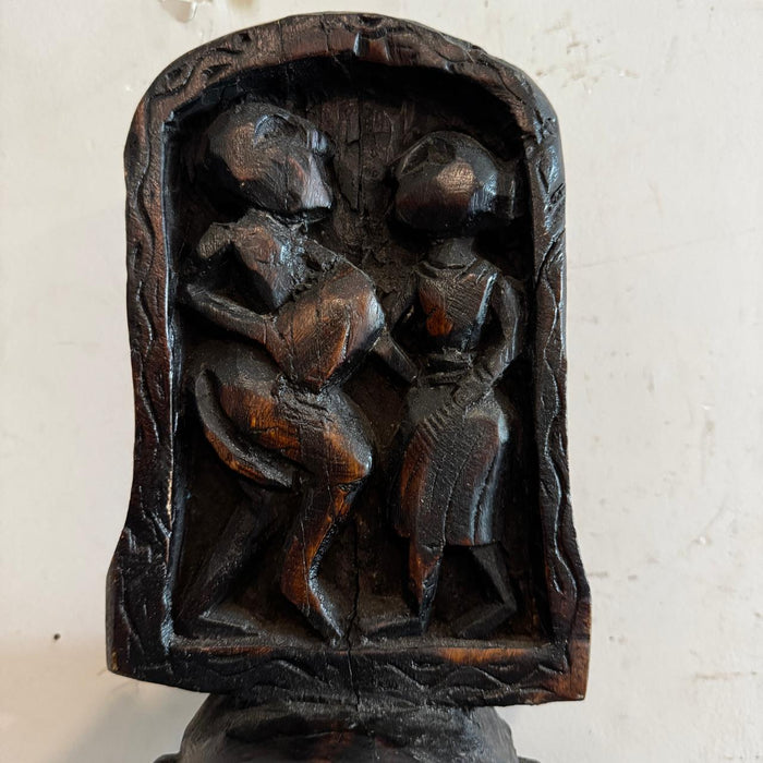 Dhad : Wooden Torso Sculpture Series  : Ektara 3