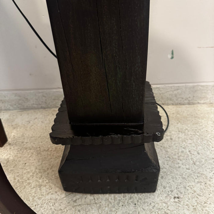 Rosewood Pillar with Teak Base & Capital : Stambh 7