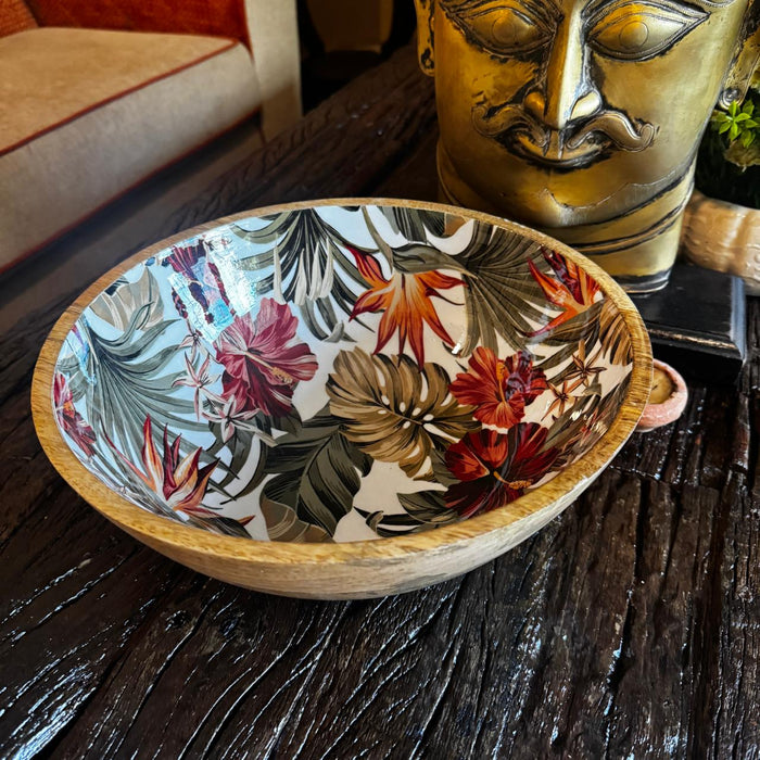 Mango Wood Salad Bowl – 1