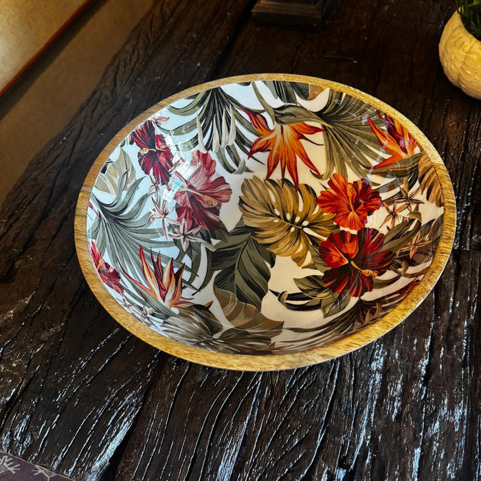 Mango Wood Salad Bowl – 1