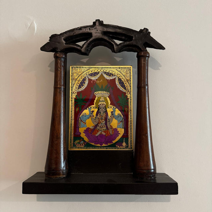 Gajalakshmi Tanjore Style Panel