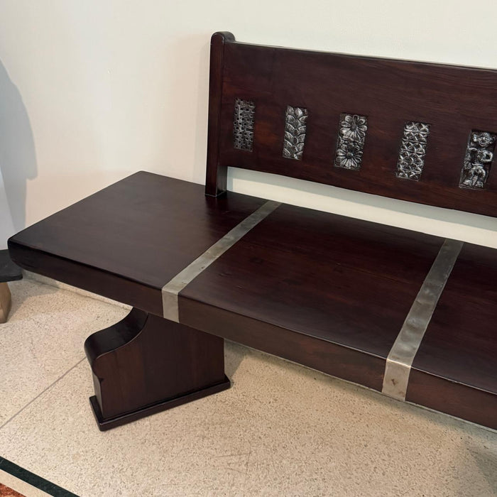 Wooden bench : Takht 5