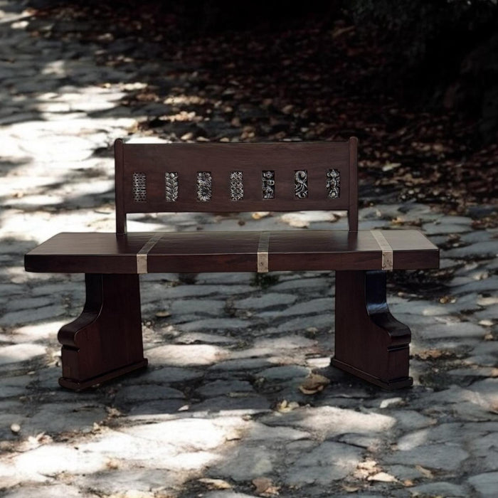 Wooden bench : Takht 5